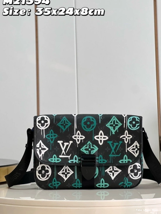 Rep ladies MM VUITTON LOUIS MESSENGER ARCHY 0825